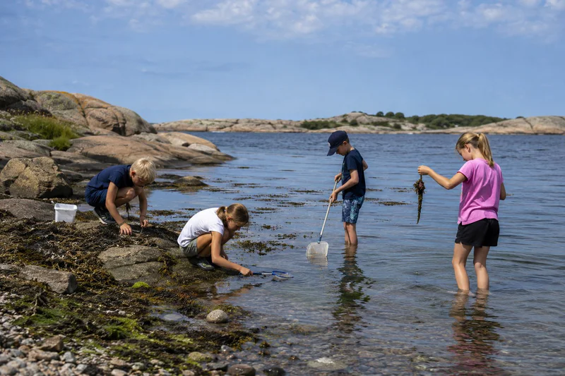 Strandskola för barn och unga 7-12 år, 18 juli kl. 11-13