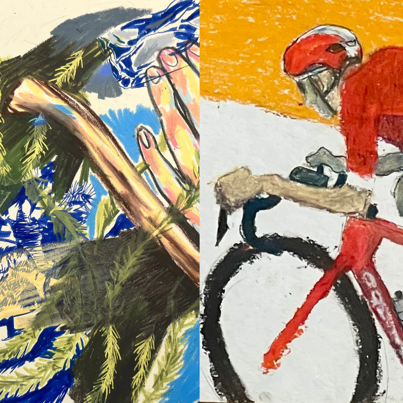 Månadens konstnär - Vernissage (pågår mellan 21/6-16/7).