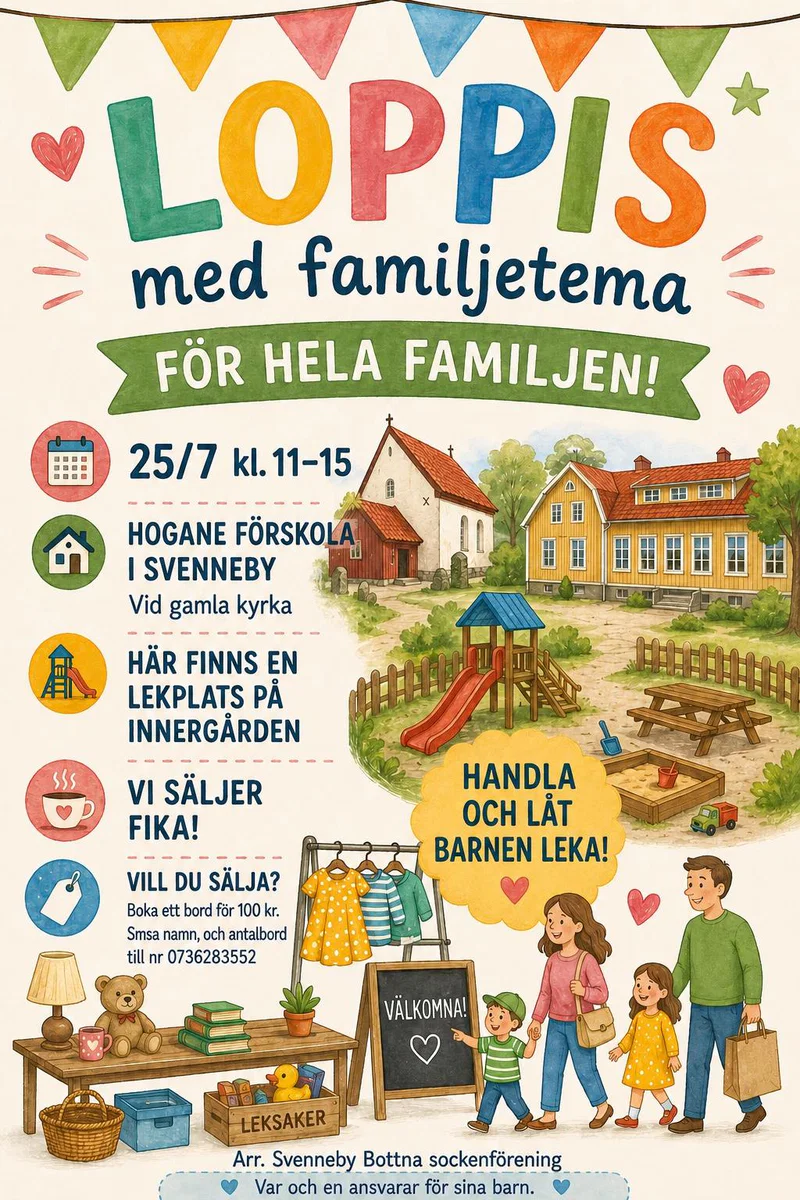Loppis för hela familjen