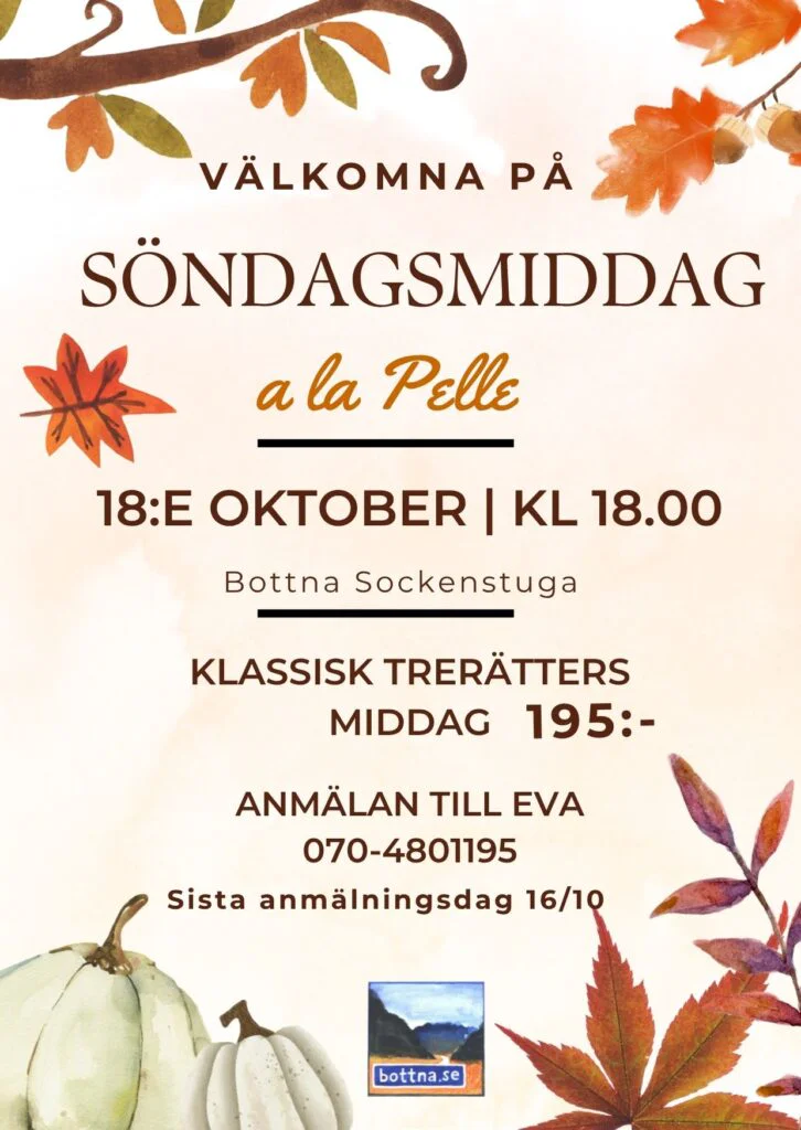 Söndagsmiddag